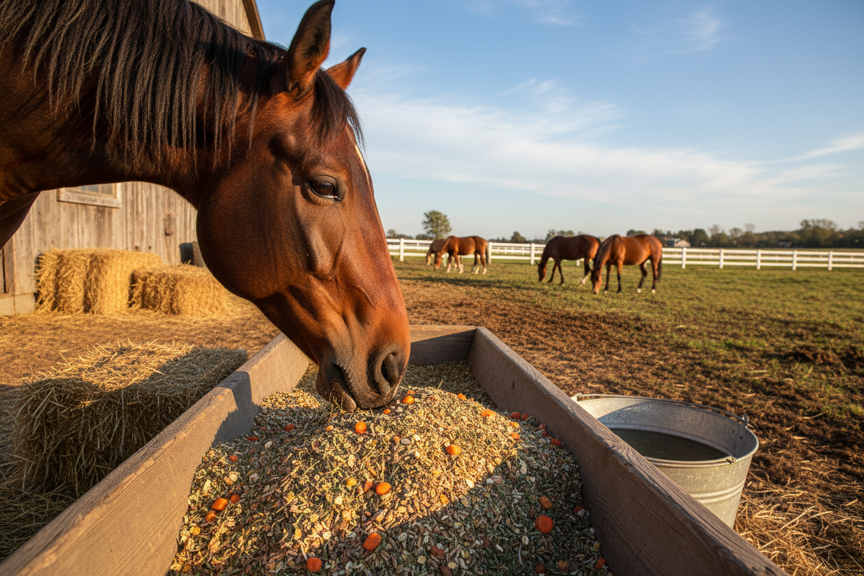 Hestefoder: En Guide til Optimal Ernæring for Din Hest